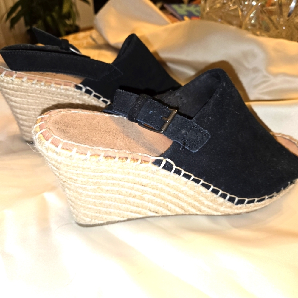 Toms Espadrille Wedge Sued shoe